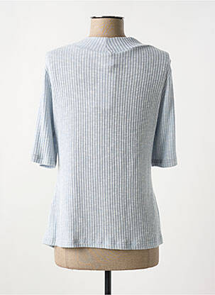 Top stretch manches courtes bleu MERI & ESCA femme