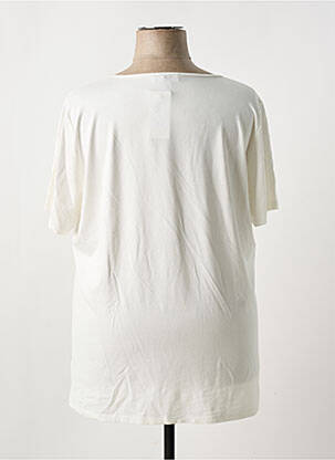 T-shirt coupe droite manches courtes beige GUY DUBOUIS femme