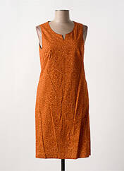 Robe courte orange GUY DUBOUIS pour femme seconde vue