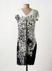 Robe mi-longue noir GREGORY PAT pour femme seconde vue