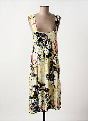 Robe mi-longue vert GUY DUBOUIS pour femme