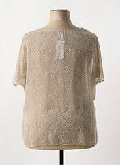 Top marron GUY DUBOUIS pour femme seconde vue