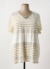 T-shirt beige MERI & ESCA pour femme seconde vue