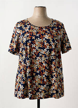 T-shirt bleu GUY DUBOUIS pour femme