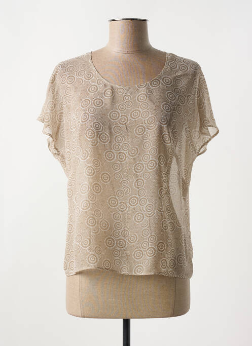 Blouse marron GUY DUBOUIS pour femme