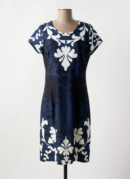 Robe mi-longue bleu GREGORY PAT pour femme