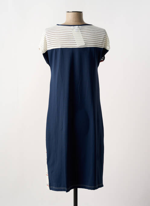 Robe mi-longue bleu MERI & ESCA pour femme