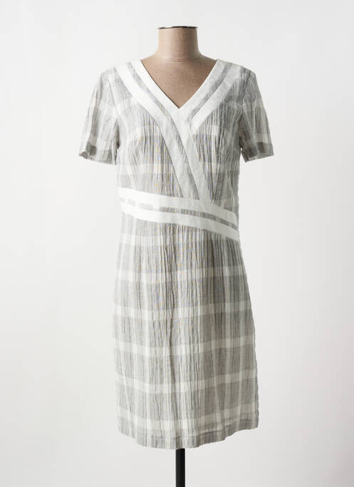 Robe mi-longue gris MERI & ESCA pour femme