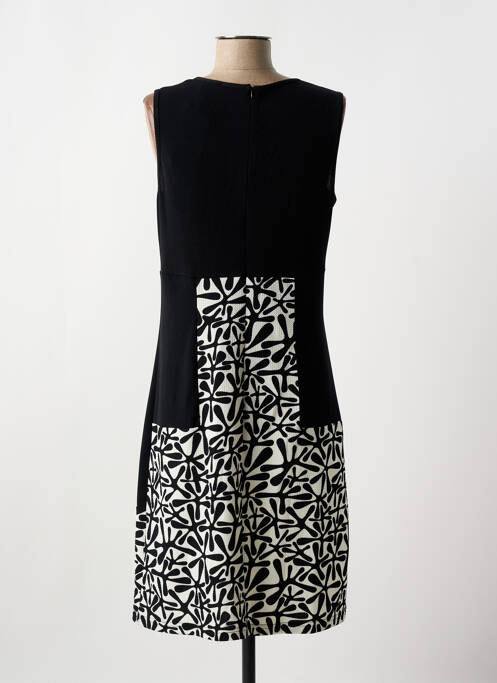 Robe mi-longue noir GUY DUBOUIS pour femme