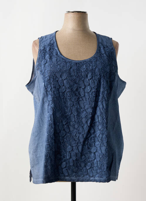 Top bleu MERI & ESCA pour femme