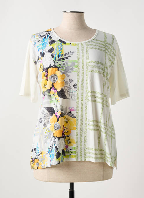 T-shirt beige GUY DUBOUIS pour femme