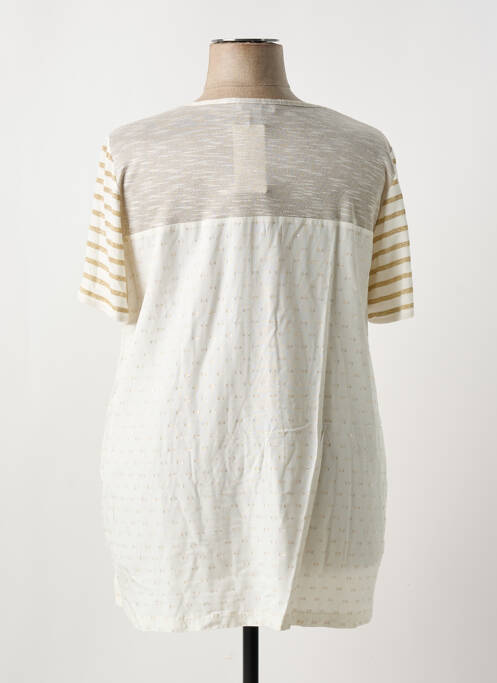 T-shirt beige MERI & ESCA pour femme