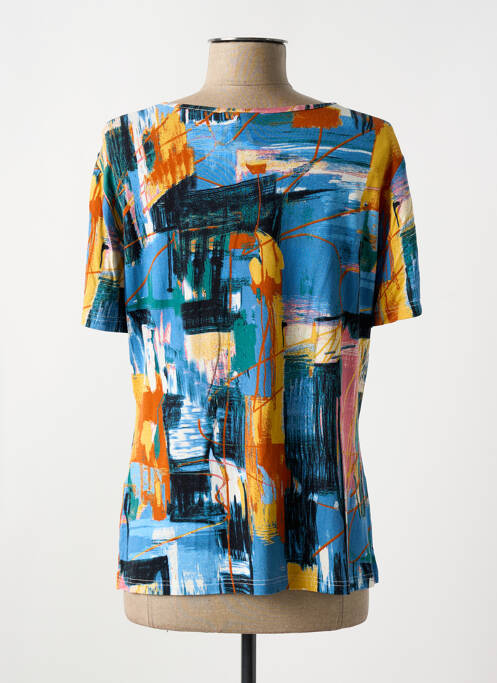 T-shirt bleu GUY DUBOUIS pour femme