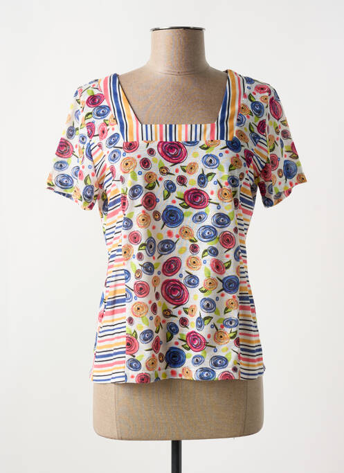 T-shirt bleu MERI & ESCA pour femme