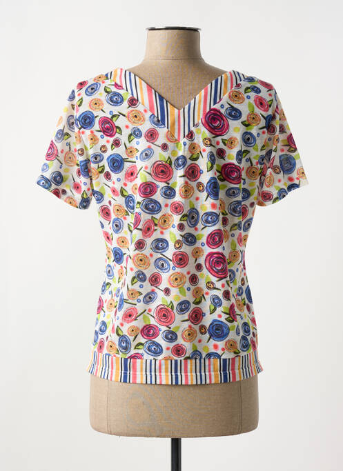 T-shirt bleu MERI & ESCA pour femme