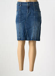 Jupe courte poches bleu CAPTAIN TORTUE femme