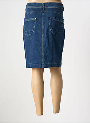 Jupe courte poches bleu CAPTAIN TORTUE femme