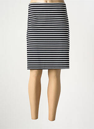 Jupe courte taille élastique noir CAPTAIN TORTUE femme