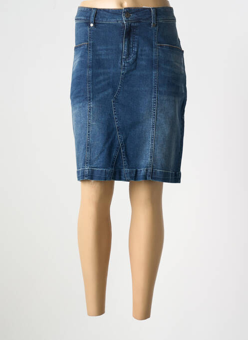 Jupe courte bleu CAPTAIN TORTUE pour femme