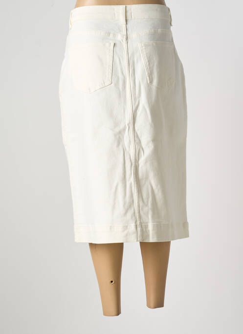 Jupe mi-longue beige MAISON CAPTAIN pour femme