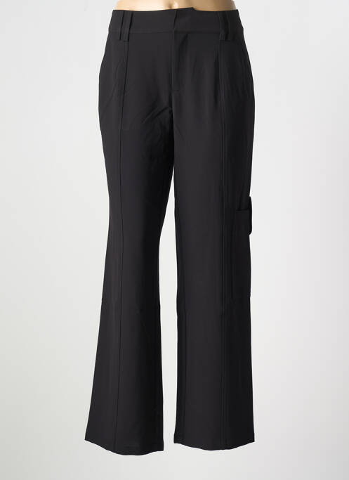 Pantalon droit noir CAPTAIN TORTUE pour femme