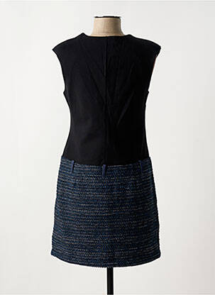 Robe courte sans manche sans manche noir LITTLE MISS BY CAPTAIN TORTUE femme