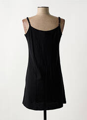 Jupon /Fond de robe noir LITTLE MISS BY CAPTAIN TORTUE pour femme seconde vue