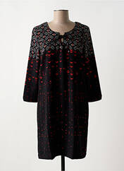 Robe courte noir MISS CAPTAIN pour femme seconde vue