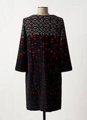 Robe courte noir MISS CAPTAIN pour femme seconde vue