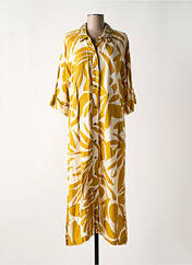 Robe longue jaune MAISON CAPTAIN pour femme seconde vue