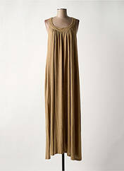 Robe longue marron STORIES BY CAPTAIN TORTUE pour femme seconde vue