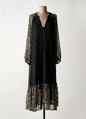 Robe longue noir CAPTAIN TORTUE pour femme seconde vue