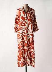 Robe longue orange MAISON CAPTAIN pour femme seconde vue