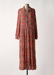 Robe longue rouge CAPTAIN TORTUE pour femme seconde vue