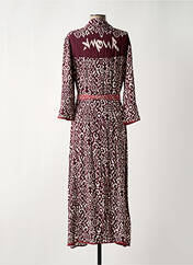 Robe longue rouge CAPTAIN TORTUE pour femme seconde vue