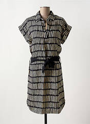 Robe mi-longue noir MAISON CAPTAIN pour femme seconde vue