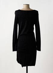 Robe pull noir LITTLE MISS BY CAPTAIN TORTUE pour femme seconde vue