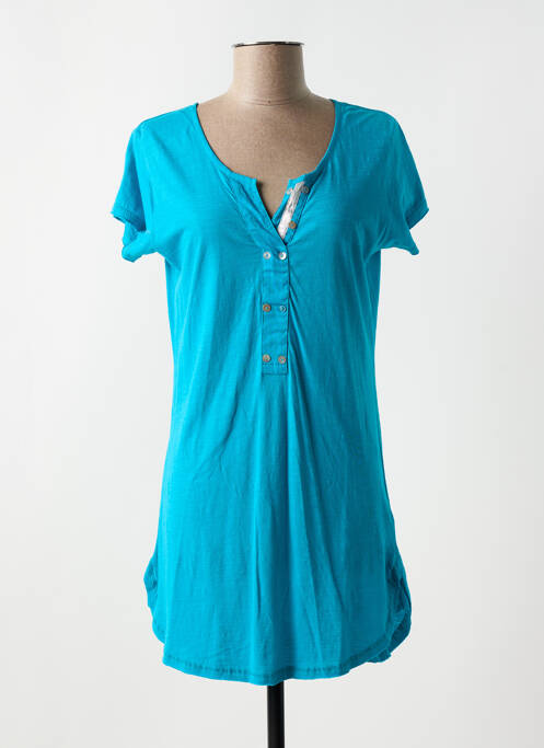 Chemise de nuit bleu JAVA pour femme