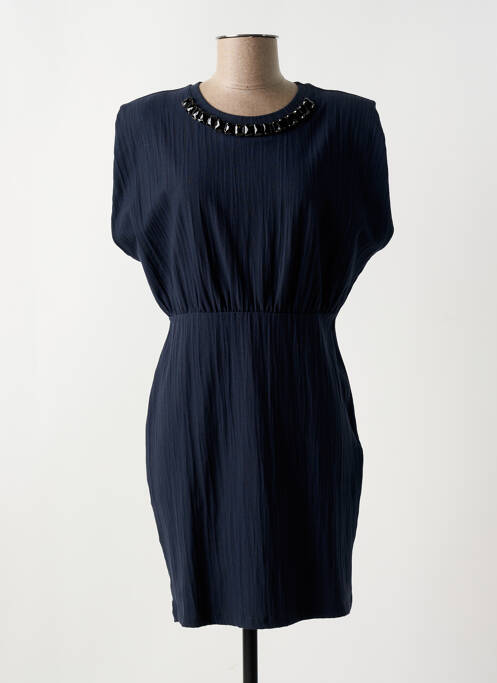 Robe courte bleu CAPTAIN TORTUE pour femme