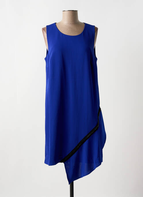 Robe courte bleu TREND BY CAPTAIN TORTUE pour femme