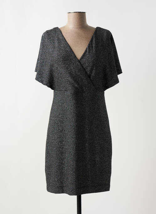 Robe courte argent CAPTAIN TORTUE pour femme