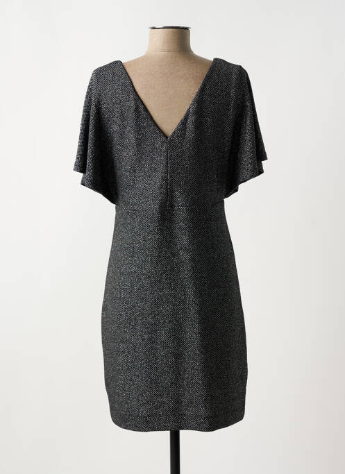 Robe courte argent CAPTAIN TORTUE pour femme