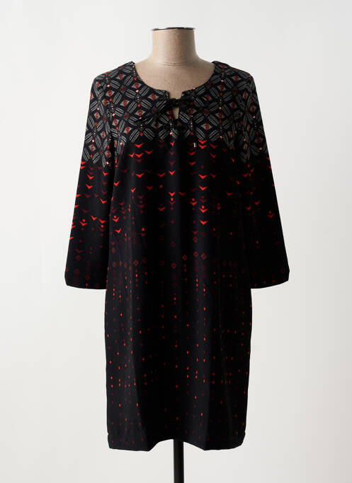 Robe courte noir MISS CAPTAIN pour femme