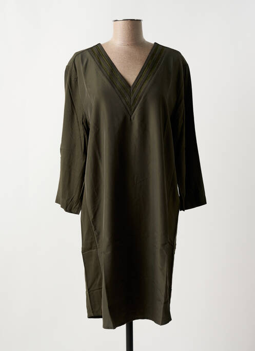 Robe courte vert CAPTAIN TORTUE pour femme