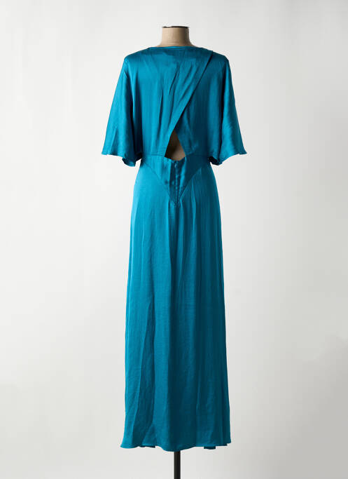 Robe longue bleu CAPTAIN TORTUE pour femme