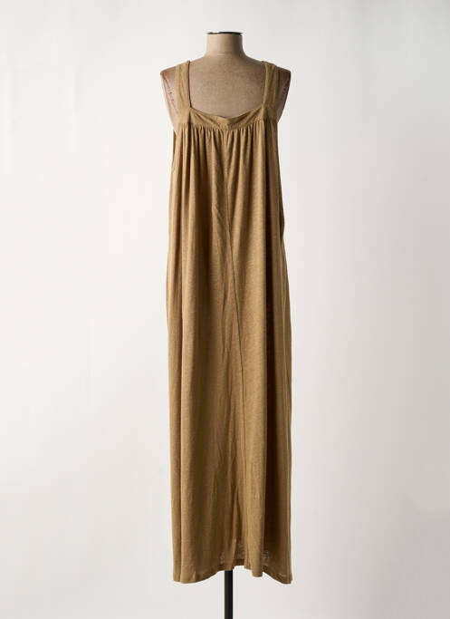 Robe longue marron STORIES BY CAPTAIN TORTUE pour femme