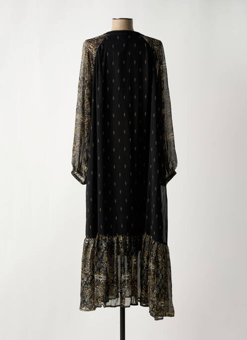 Robe longue noir CAPTAIN TORTUE pour femme