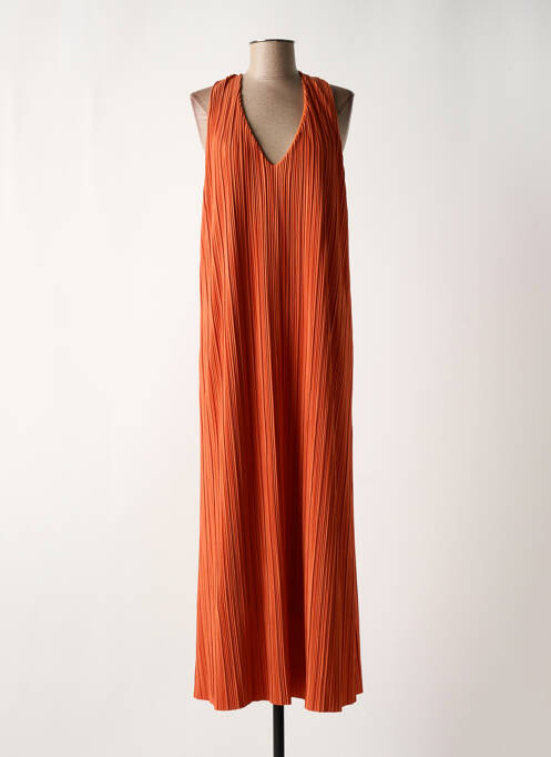 Robe longue orange MAISON CAPTAIN pour femme