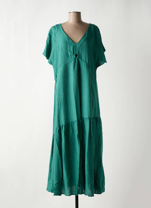 Robe longue vert MAISON CAPTAIN pour femme
