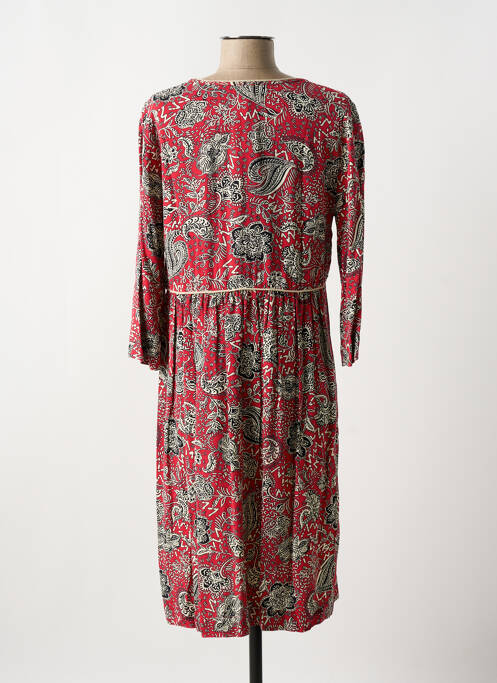 Robe mi-longue rouge MISS BY CAPTAIN TORTUE pour femme